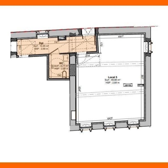  Pays de l'ain immobilier : Commerces | MONTLUEL (01120) | 49 m2 | 112 500 € 