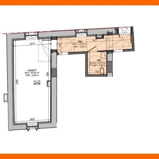  Pays de l'ain immobilier : Commerces | MONTLUEL (01120) | 30 m2 | 69 500 € 