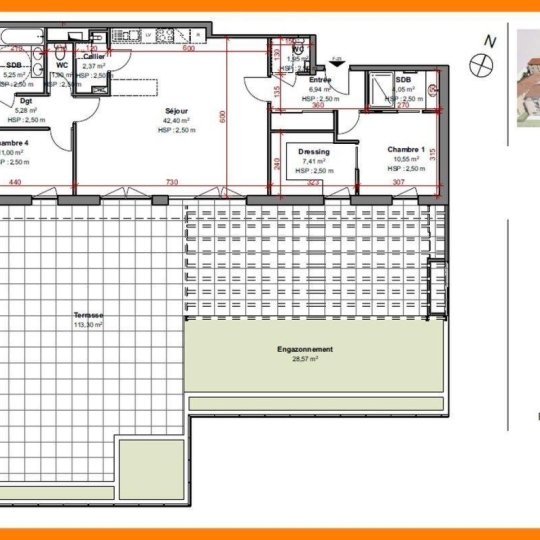  Pays de l'ain immobilier : Appartement | MONTLUEL (01120) | 121 m2 | 580 000 € 