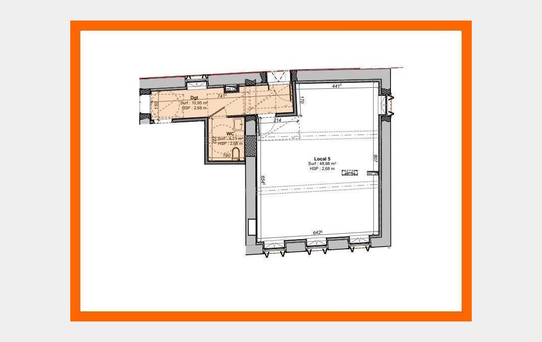 Pays de l'ain immobilier : Commerces | MONTLUEL (01120) | 49 m2 | 112 500 € 