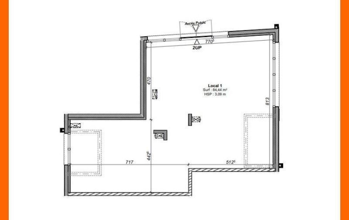 Pays de l'ain immobilier : Commerces | MONTLUEL (01120) | 82 m2 | 191 500 € 