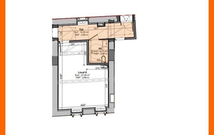 Pays de l'ain immobilier : Local / Bureau | MONTLUEL (01120) | 27 m2 | 71 000 € 