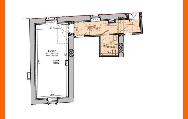 Activité commerciale MONTLUEL 30 m2 69 500 € Activité commerciale MONTLUEL 30 m2 69 500 €