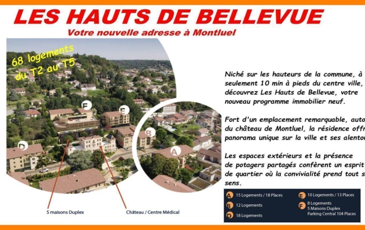 Appartement P2 MONTLUEL 42 m2 239 312 € Appartement P2 MONTLUEL 42 m2 239 312 €